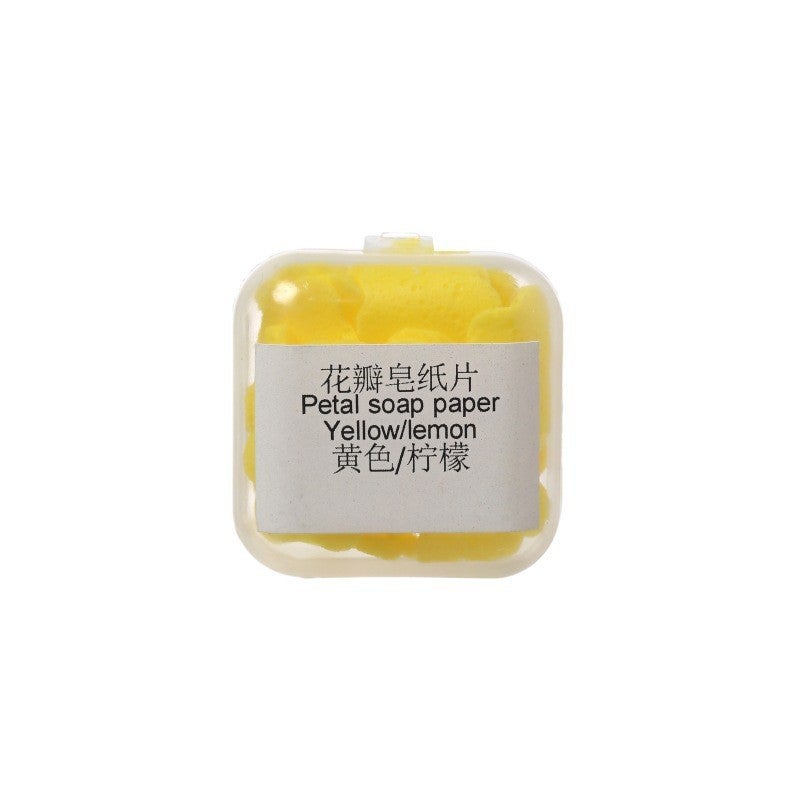 Generic Portable Soap Sheets for Travel Yellow [small boxed] Lemon 