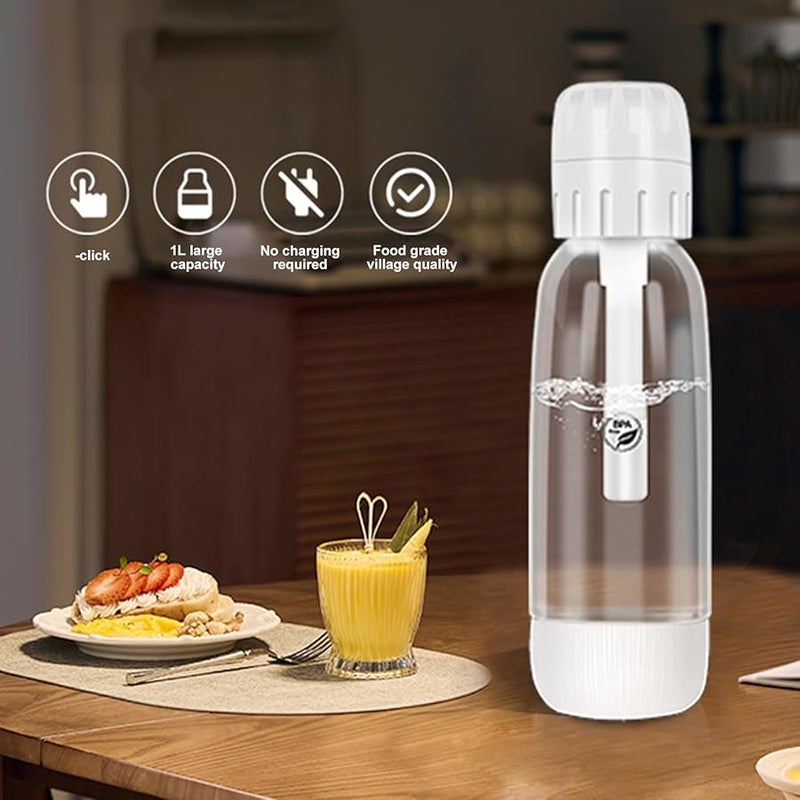 Portable Sparkling Water Maker Soda Machine Bottle For Kitchen Bar Outdoor Parties - Image 3