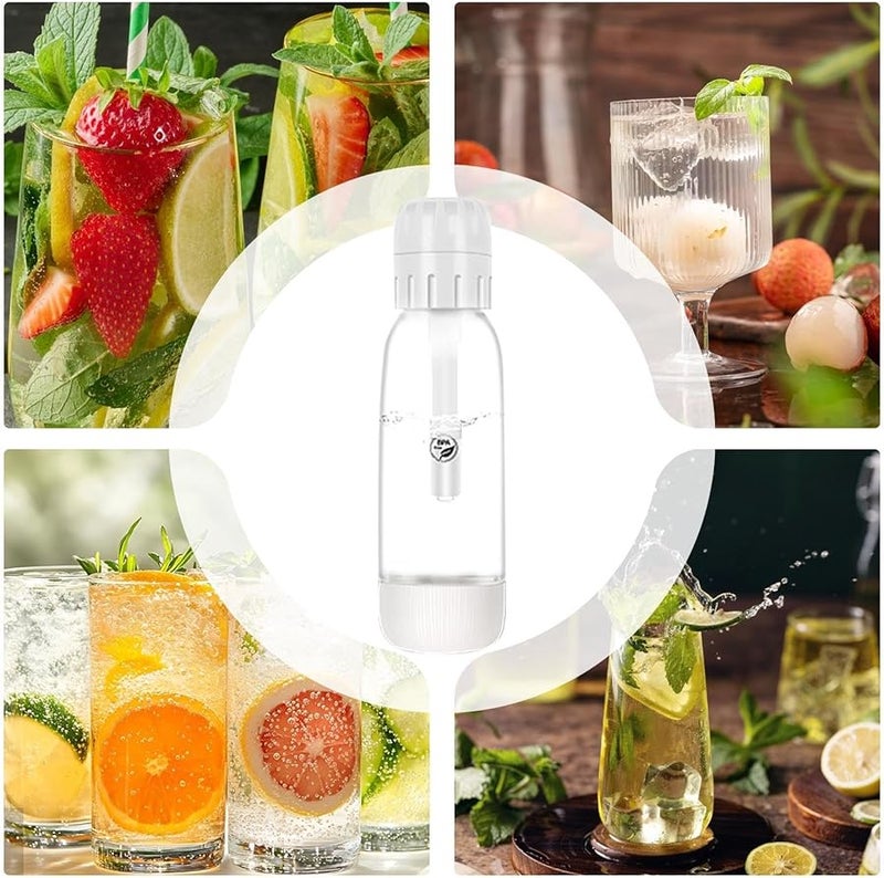 Portable Sparkling Water Maker Soda Machine Bottle For Kitchen Bar Outdoor Parties - Image 5