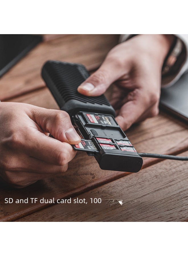 بجي تك صندوق تخزين بطاقات الذاكرة Pgytech لبطاقات SD/TF، يوفر قراءة وكتابة عالية السرعة، مثالي لمعدات التصوير وملحقات الطائرات بدون طيار - Image 2