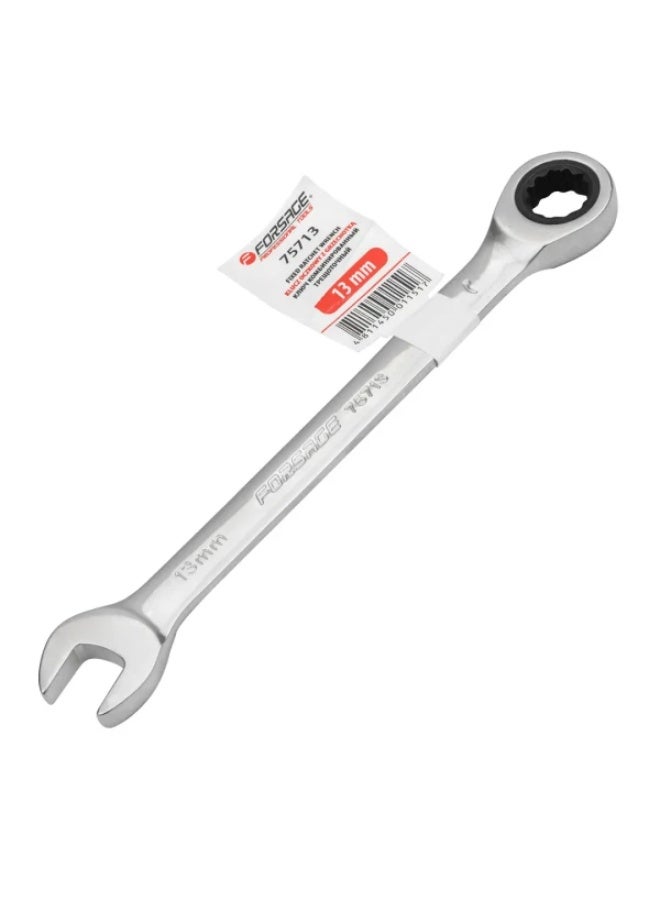 Combination ratchet wrench 13mm