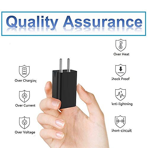 WZHENB USB C Fast Wall Charger Charging Cable Cord Compatible for Sonos Roam Speakers Replacement Power Charger (5 Ft Black) - Image 2