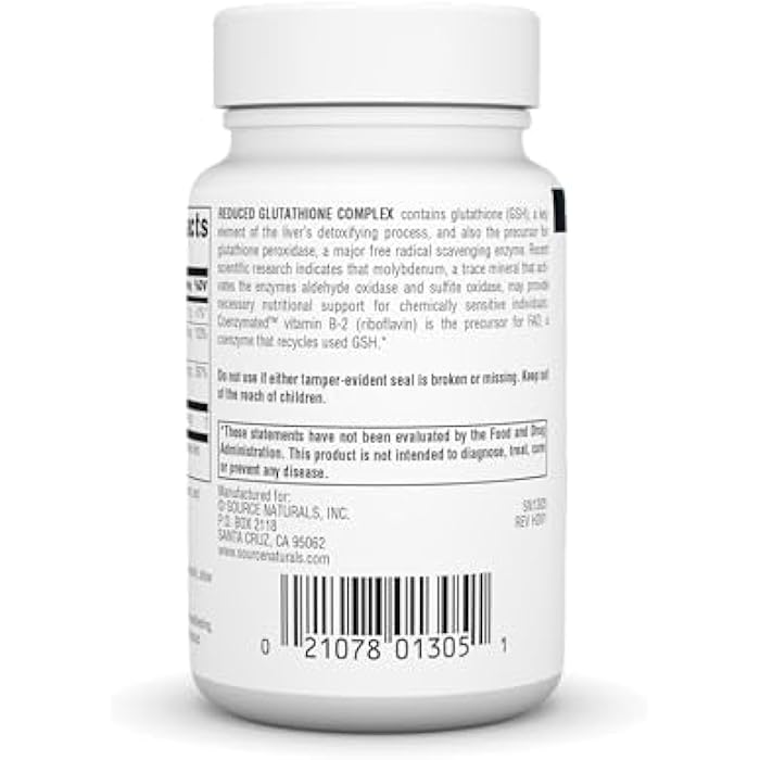 Source Naturals Reduced Glutathione Complex Orange Flavored - 50 mg -100 Lozenges - Image 3