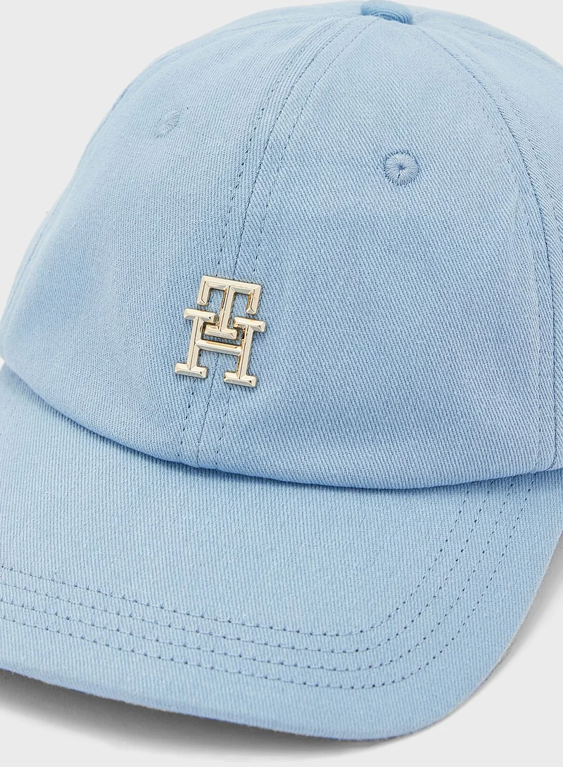 TOMMY HILFIGER Naturally Soft Logo Detail Cap