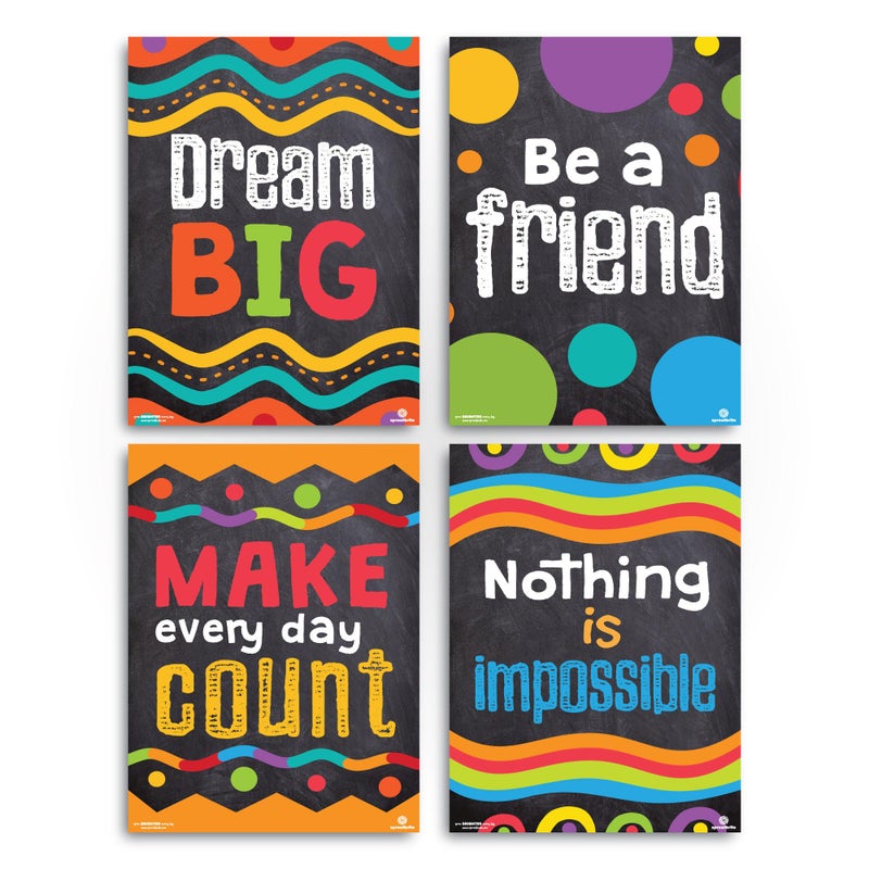 Sproutbrite Classroom Decorations - Motivational Posters for Teachers - inspirational Bulletin Board and Wall Decor for Pre School, Elementary and Middle School - Image 4