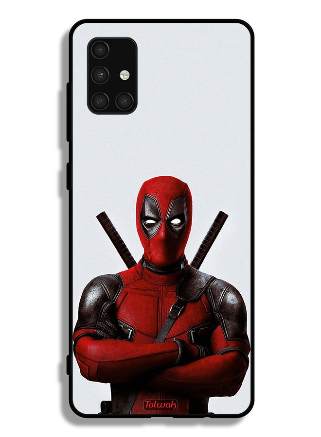 Tolwak Samsung Galaxy A71 4G Protective Case Cover Deadpool - Image 1