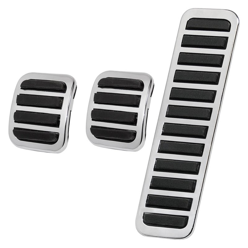 IAP Performance AC721971 Pedal Cover Set Chrome for VW Beetle for VW Beetle