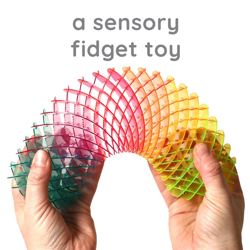Morf Fidget Sensory Spring Berry â€“ 3D Slug Spring Toy for Kids, Teens, and Adults - Stretchy, Quiet, Stress and Anxiety Relief, Focus - for Play, School, Work Gifts, Great for Classroom, Office - Image 2