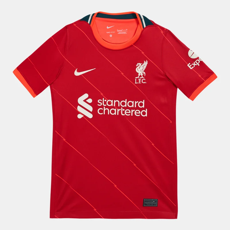 Kids' Liverpool F.C. 2021/22 Stadium Home Football Jersey