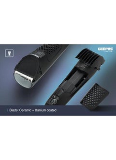 GEEPAS Rechargeable Digital Hair And Beard Trimmer  - Image 3