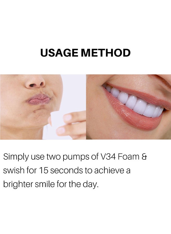 Lanthome Purple Teeth Whitening Mousse, Dental Color Corrector Foam, Yellow Stain Removal for Teeth, Purple Toothpaste for Teeth Whitening, Teeth Whitening Kit for Sensitive Teeth 50ML  - Image 5