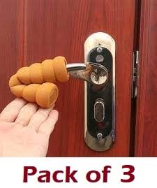 ImegaZ EVA Foam Wall Protector Anti-Collision Door Handle Cover Door Knob Guard Pack of 3 - Image 3