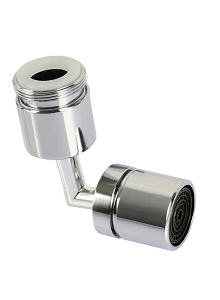 Flexible faucet connection head 720° rotatable - Image 1