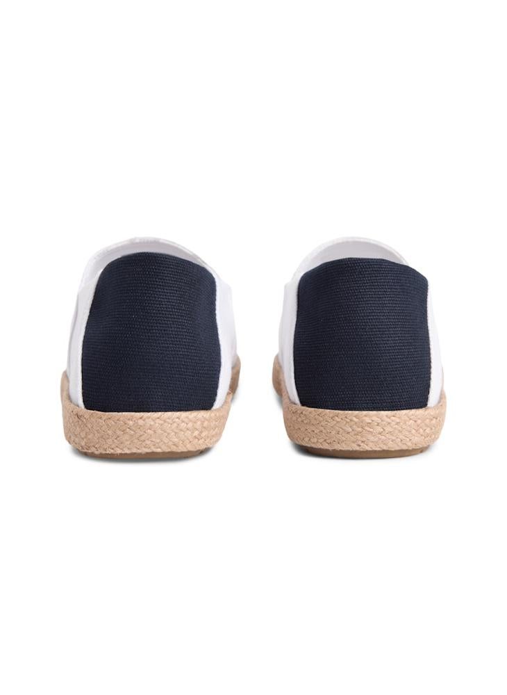 TOMMY HILFIGER Flag Embroidery Canvas Espadrilles - Image 3