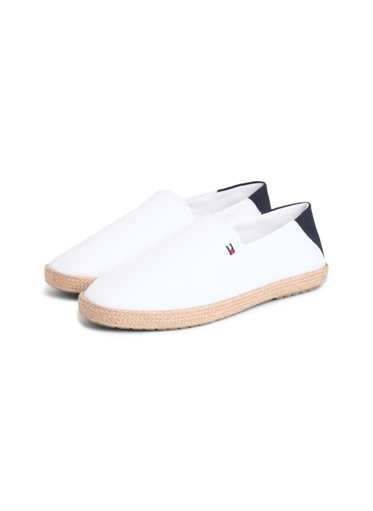 TOMMY HILFIGER Flag Embroidery Canvas Espadrilles - Image 4