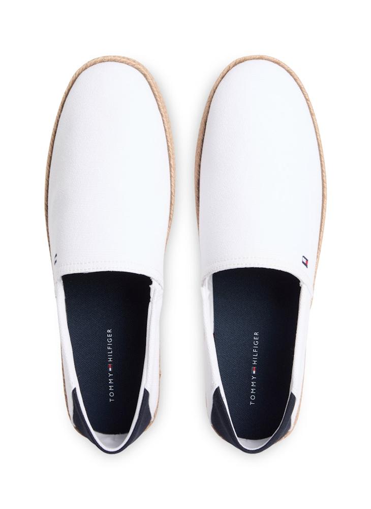 TOMMY HILFIGER Flag Embroidery Canvas Espadrilles - Image 5