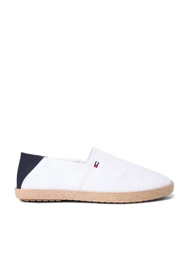 TOMMY HILFIGER Flag Embroidery Canvas Espadrilles - Image 1