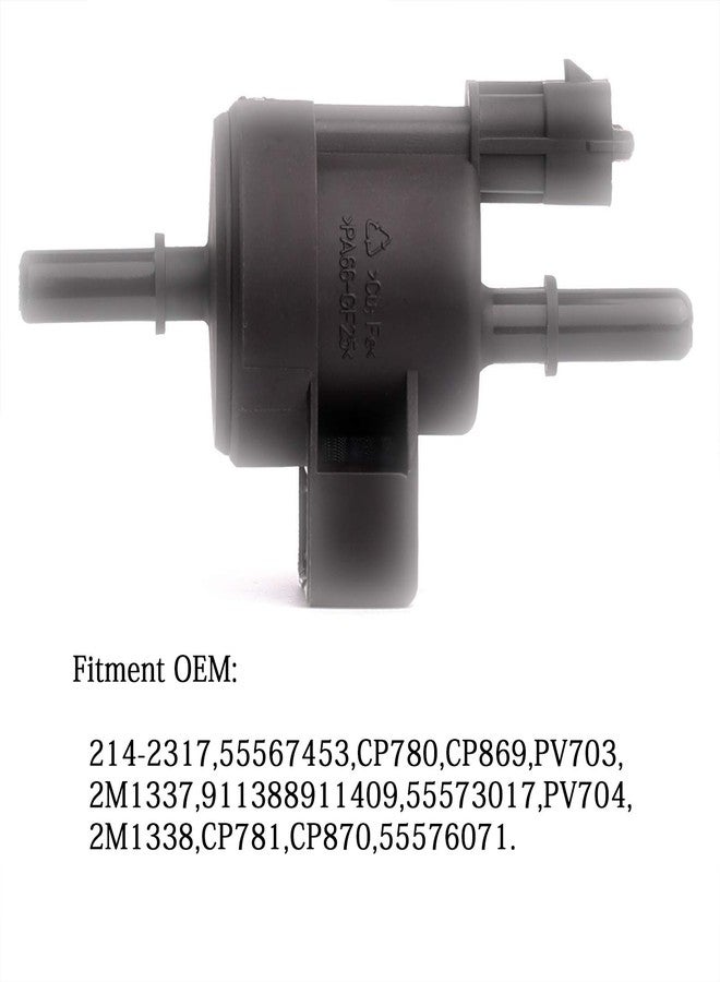JCCGLOBAL Vapor Canister Purge Solenoid compatible with Buick Encore with 1.4L/1.6l/1.8l L4 Engine 2013-2018,Chevy Cruze Limited with 1.4L L4 Engine 2016, Chevy Sonic with 1.4L L4 Engine 2012-2018 - Image 3