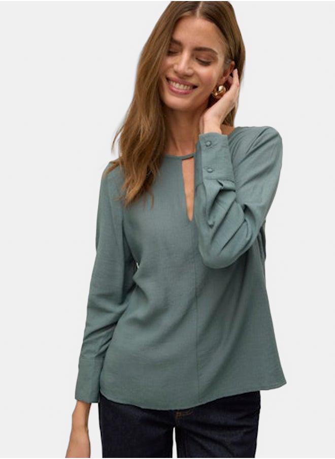 VERO MODA Womens Sonja Longsleeve Top
