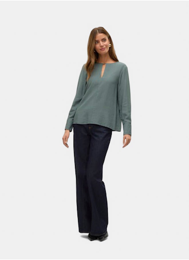 VERO MODA Womens Sonja Longsleeve Top