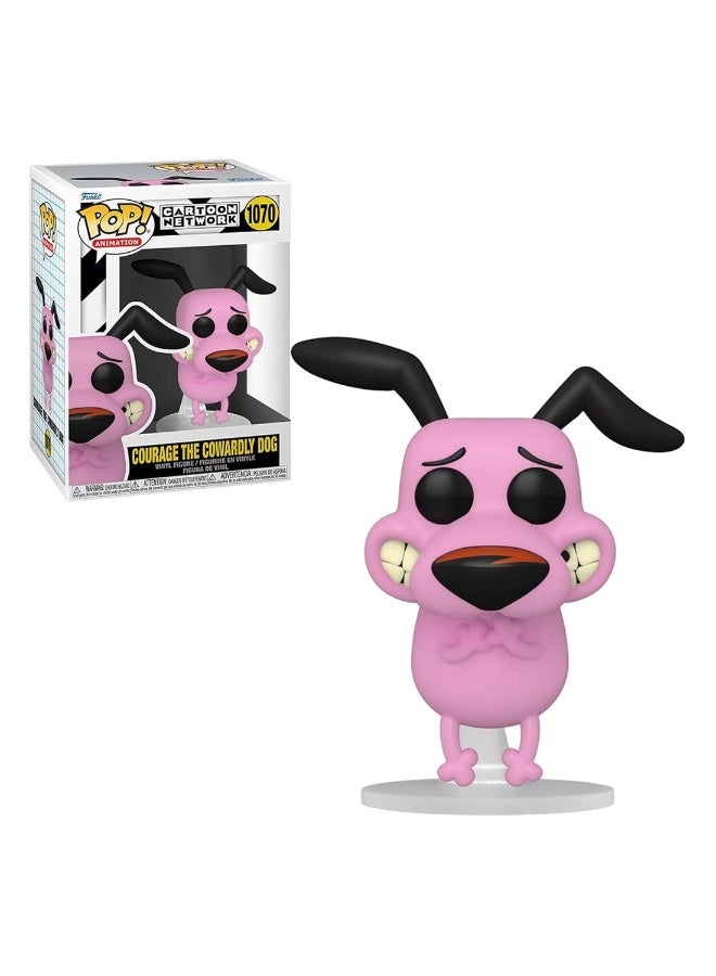 Funko Funko POP! Animation Cartoon Network Courage The Cowardly Dog Vinyl Figure (9.5 cm)  - Image 2
