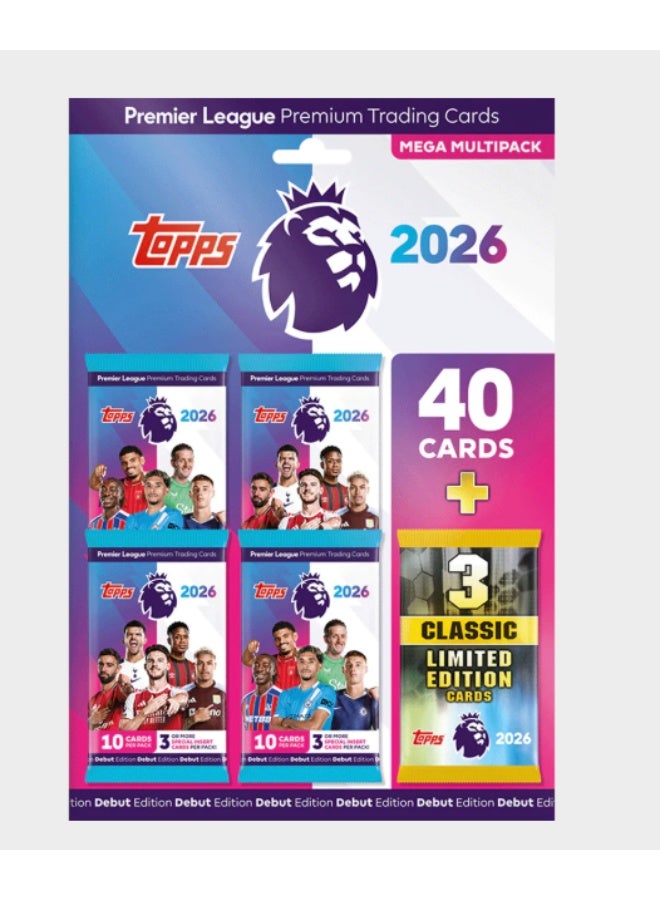 Topps Premier League 2025/26 - Mega Multi Pack - Image 1