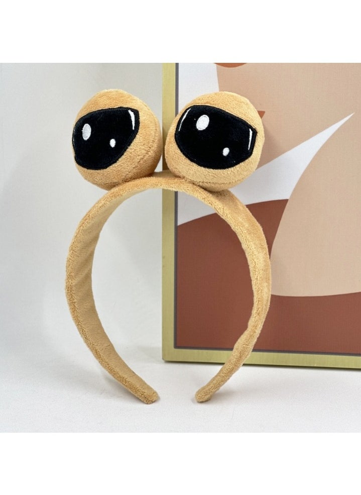 KUYING New Cartoon Cute Big Eyed 7D Funny Pillow Doll Doll  - Image 2