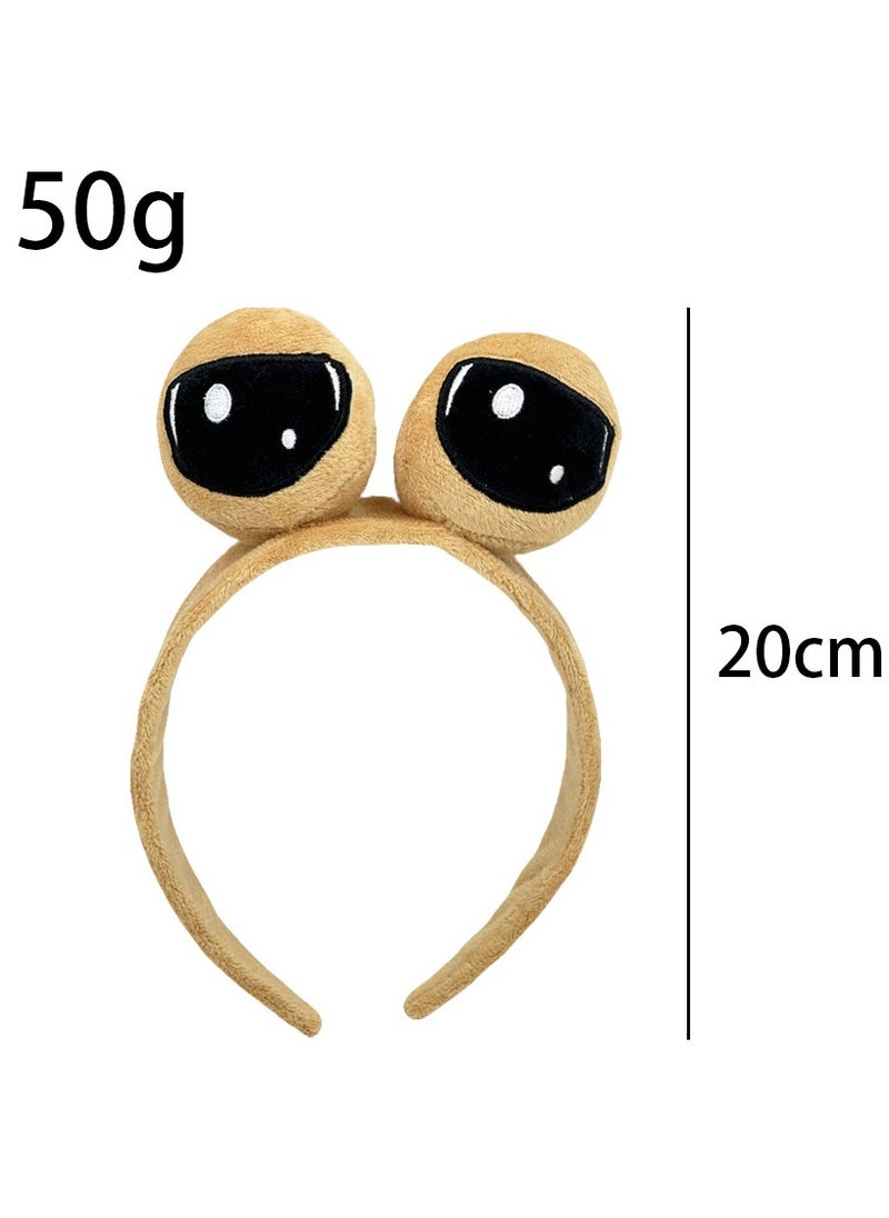 KUYING New Cartoon Cute Big Eyed 7D Funny Pillow Doll Doll  - Image 1