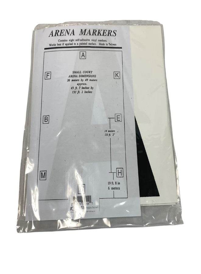 Intrepid International Stick On Dressage Letters - for Precision and Style in Dressage Training, Set of 8 - A B C E F H K M - Image 2