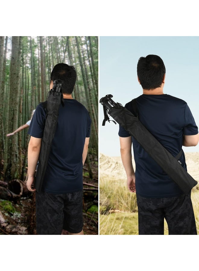 CM حقيبة حمل محمولة CM Cosmos لحفظ عصا المشي وأعمدة الرحلات والتسلق، لون أسود - Image 5