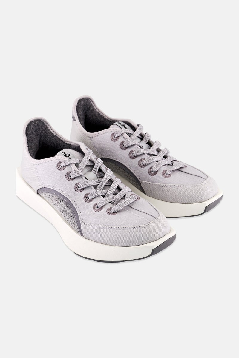 Allbirds Women Riser Lace Up Casual Shoes, Light Grey - Image 1