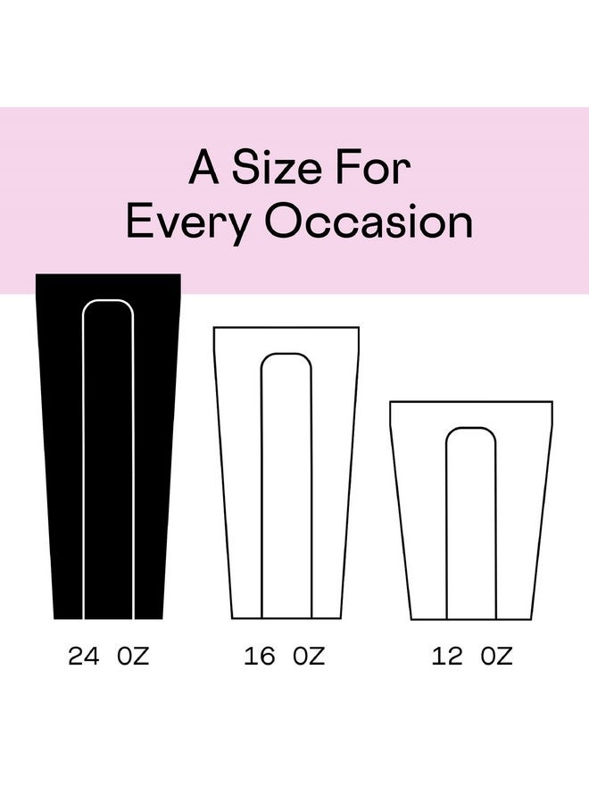 CORKCICLE كوب قهوة ثلاثي العزل الكلاسيكي مع غطاء، أسود غير لامع، 16 أونصة - كوب سفر من الفولاذ المقاوم للصدأ يحافظ على المشروبات باردة لأكثر من 9 ساعات، ساخنة لمدة 3 ساعات - كوب سفر مناسب لحامل الأكواب - Image 4