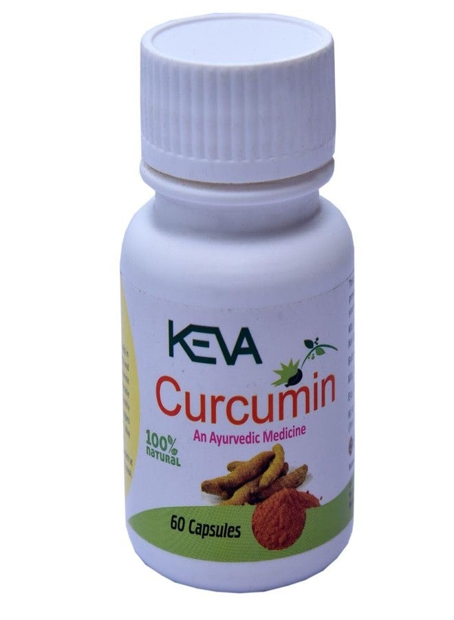 Keva Curcumin Capsules - Natural & Calming Antioxidant Support for Immunity, Inflammation & Inner Balance (Pack Of 1)