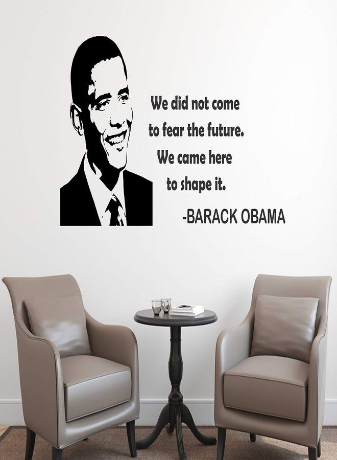 LANS WALLSTICKY Motivational Quote by Obama Sticker - Image 2