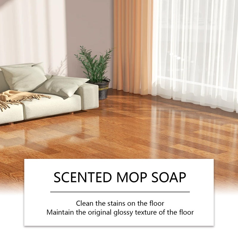 Jakehoe Fragrance Mop Cleaning Liquid Multi-Material Floor Cleaning Liquid Decontamination Gloss Solid Wood Tile Cleaning - Image 4