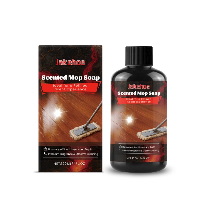 Jakehoe Fragrance Mop Cleaning Liquid Multi-Material Floor Cleaning Liquid Decontamination Gloss Solid Wood Tile Cleaning - Image 1
