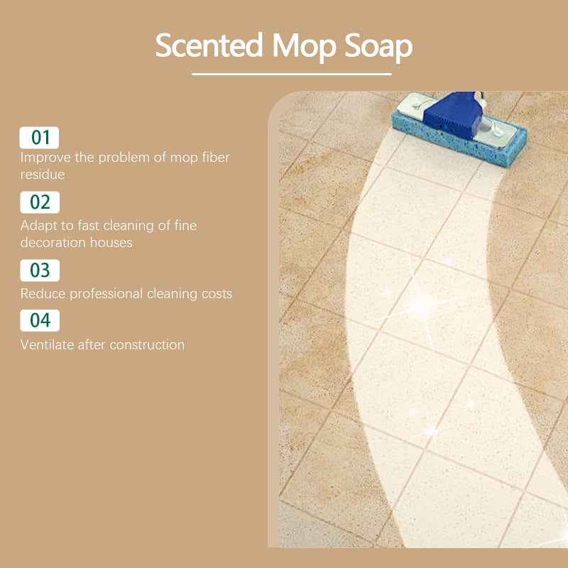 Jakehoe Fragrance Mop Cleaning Liquid Multi-Material Floor Cleaning Liquid Decontamination Gloss Solid Wood Tile Cleaning - Image 5