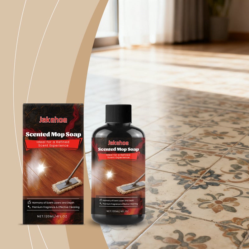 Jakehoe Fragrance Mop Cleaning Liquid Multi-Material Floor Cleaning Liquid Decontamination Gloss Solid Wood Tile Cleaning - Image 2