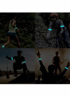 Excefore Running Light for Runners (2 Pack) Rechargeable LED Armband Reflective Gear, Up Band Joggers Bikers Walkers Night Accessories  - Image 5