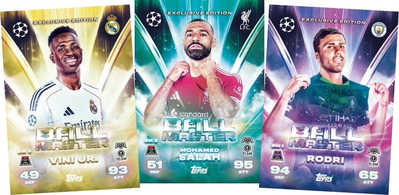Topps UEFA Champions League Match Attax 2025-26 Trading and Collectible Card Game (The Masters LE Pack) - Image 3