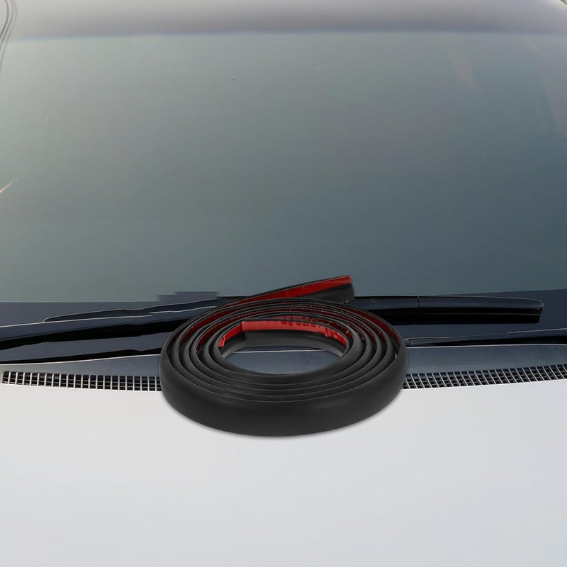 Car Windshield Seal Strip and Automotive Door Edge Trim 18x10mm 2m Weatherstripping for Noise Insulation and Water Protection Universal Car Window Seal - Image 5