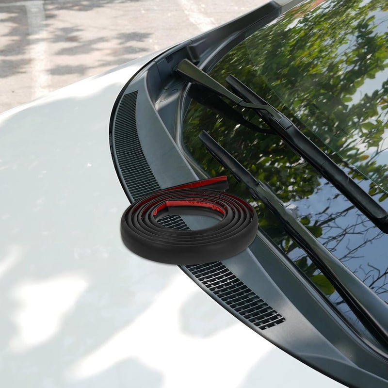 Car Windshield Seal Strip and Automotive Door Edge Trim 18x10mm 2m Weatherstripping for Noise Insulation and Water Protection Universal Car Window Seal - Image 4