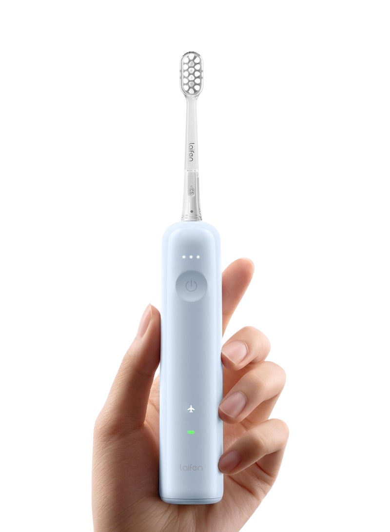 لايفن ويف فرشاة أسنان كهربائية سونيك للبالغين - الأكثر مبيعًا عالميًا، العلامة التجارية الأولى للعناية بالفم عالميًا - فرشاة أسنان ذكية مع تحكم بالتطبيق، تنظيف بالاهتزاز والتذبذب، 3 رؤوس فرشاة، مقاومة للماء IPX7، شحن مغناطيسي للسفر، ABS لبني - Image 2