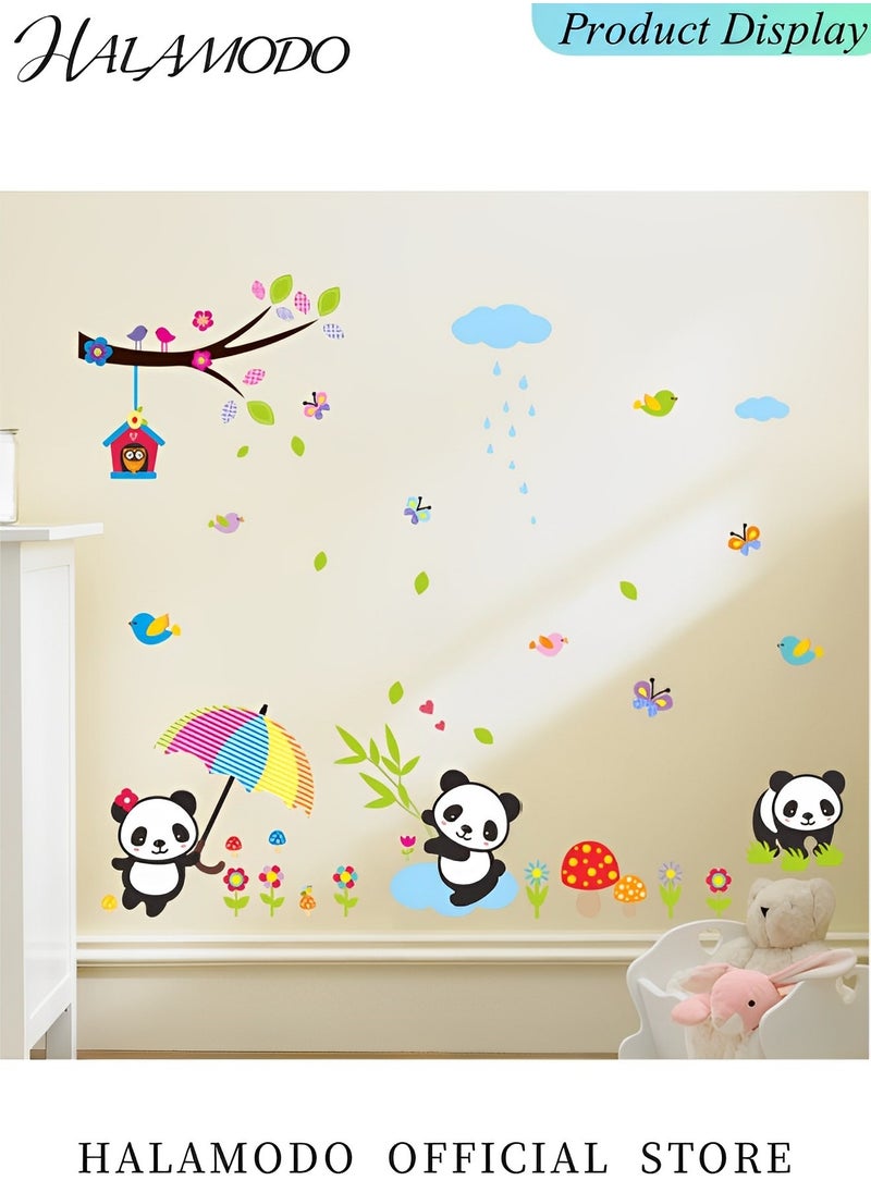 HALAMODO Wall Decals Animal Wall Stickers DIY Removable Home Decoration for Nursery & Bedroom & Classroom & Living Room & Kids Room,12×35inch  - Image 2
