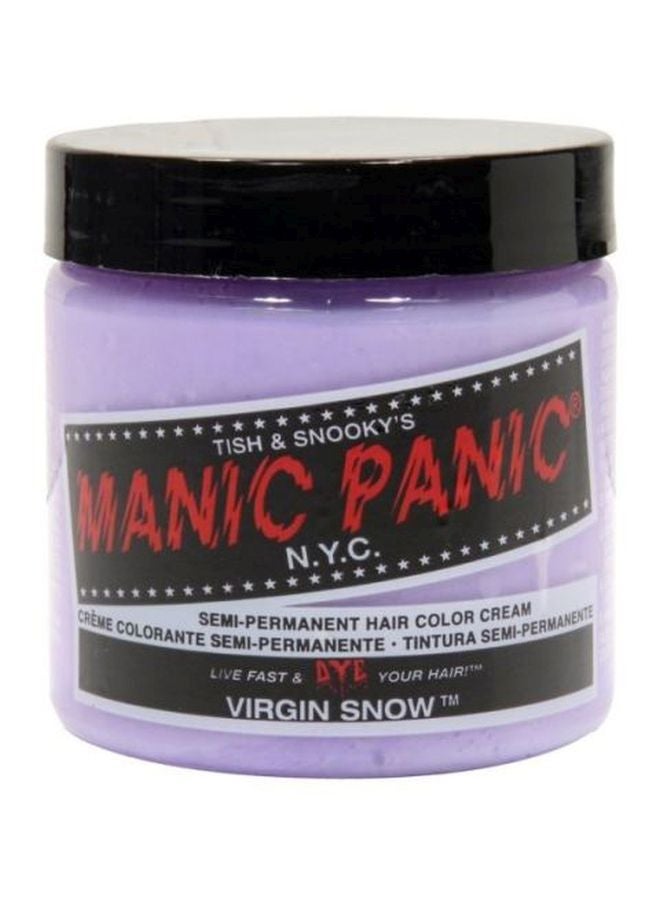 Manic Panic Semi-Permanent Hair Colour Cream Virgin Snow 118ml - Image 1