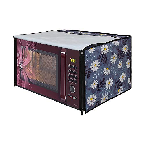 Lithara Printed Waterproof Microwave Oven Cover for LG 32 Litre Convection Microwave Oven MC3286BRUM | Sams10 (Multicolor) - Image 1