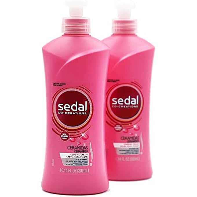 Sedal CO-CREATIONS CERAMIDAS LEAVE IN HAIR MOISTURIZING CONDITIONER, 2-PACK, 10.14 FL OZ, BOTTLES - Image 1