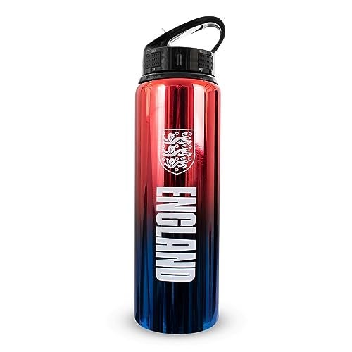 Hy-Pro Officially Licensed England FA 750ml Aluminium UV Bottle | Integrated Folding Straw, Neochrome Finish, Leakproof, Lightweight, BPA Free - Image 4