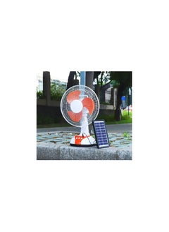 Solar-powered table fan, with a solar panel, and 2 LED lamps, equipped with a giant internal battery and a USB port to charge the phone and various devices - pzsku/Z7C94E328A8750302ED8FZ/45/_/1718194243/d1249c61-012a-4913-9ce8-5e57398d7887