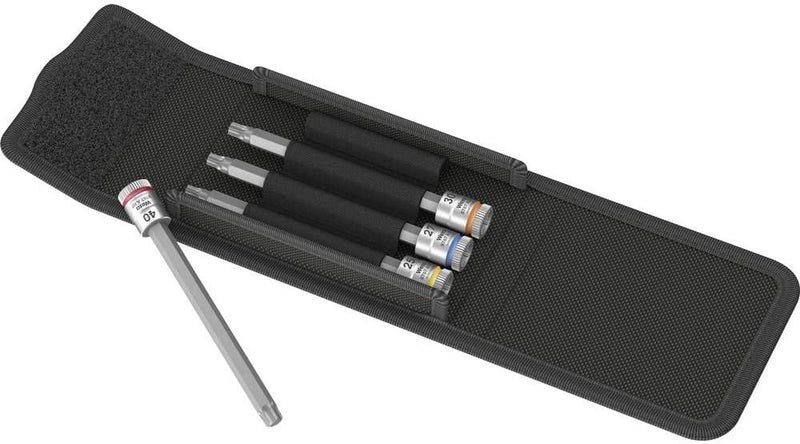 Wera 05003375001 8767 a Torx HF 1 Zyklop Bit Socket Set with Holding Function, 1-4 inch Pack of 4) - Socket Wrenches - Image 1